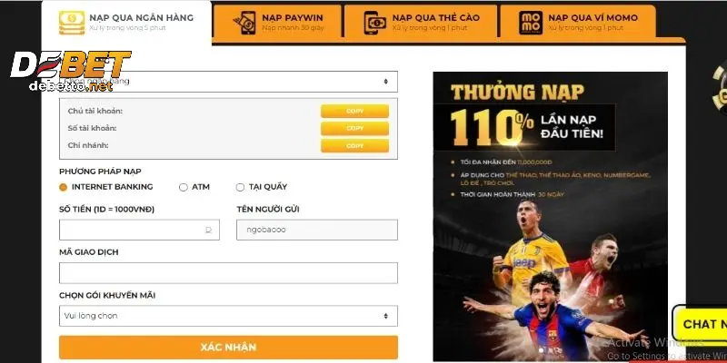 Đôi nét cơ bản về nhà cái DEBET được yêu thích