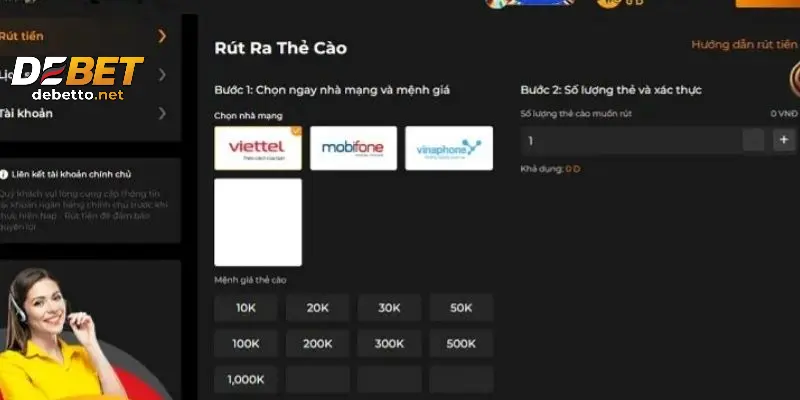 3 phương thức rút tiền DEBET phổ biến nên áp dụng